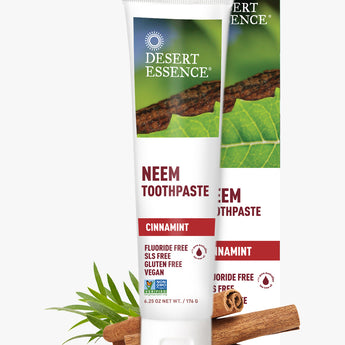 DESERT ESSENCE Neem toothpaste - Cinnamint 176g