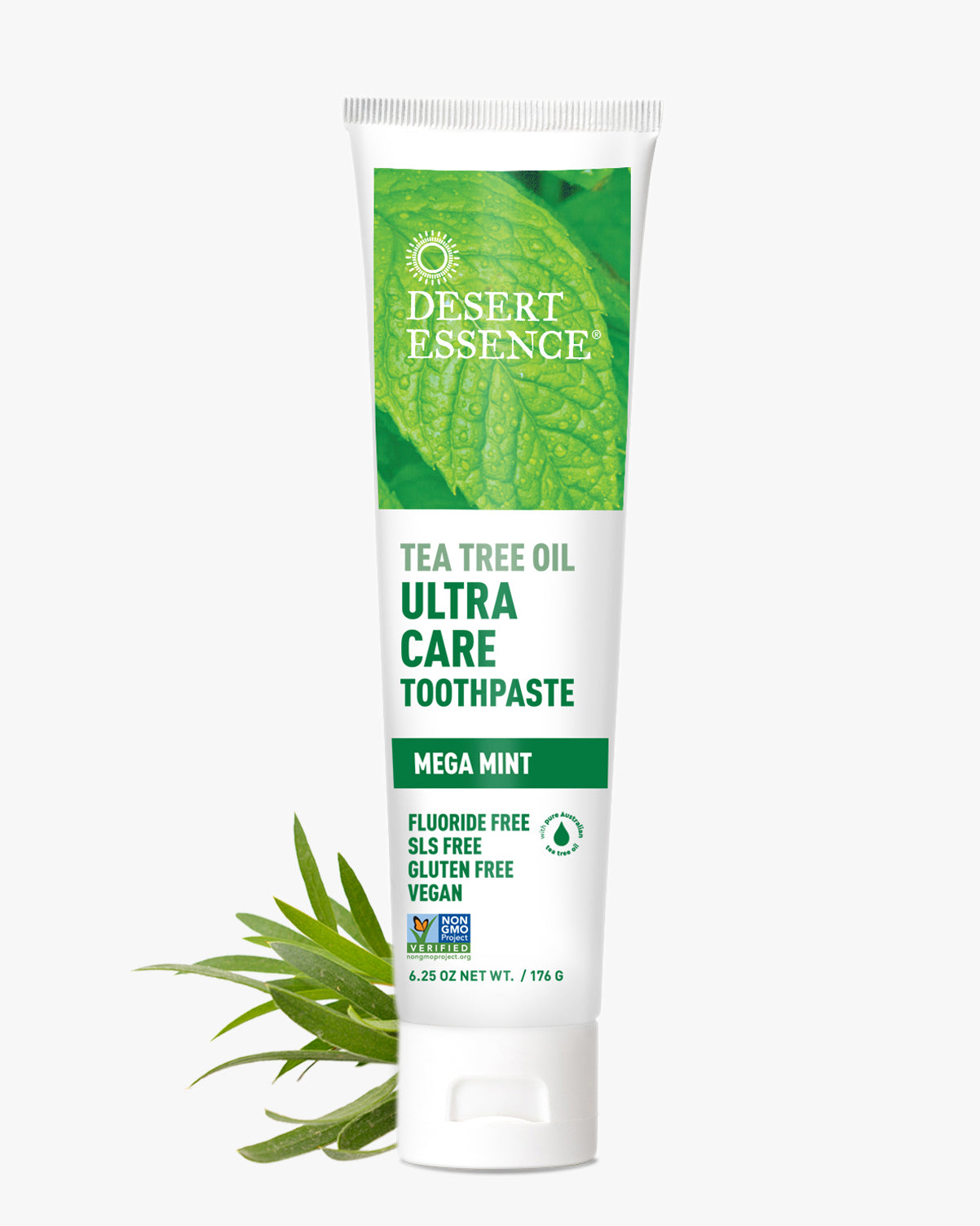 DESERT ESSENCE Tea Tree Oil Ultra care toothpaste - Mega Mint 176g