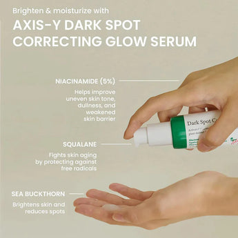 AXIS-Y Dark Spot Correcting Glow Serum 50ml - Vegan