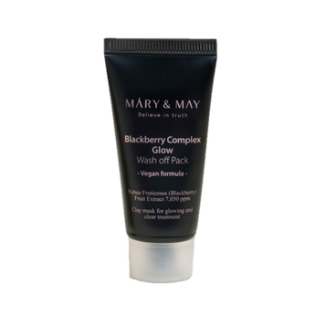MARY & MAY Blackberry Complex Glow Wash Off Pack 30g