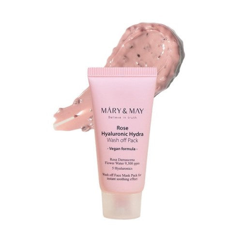 Mary&May Rose Hyaluronic Hydra Wash Off Mask Pack 30ml