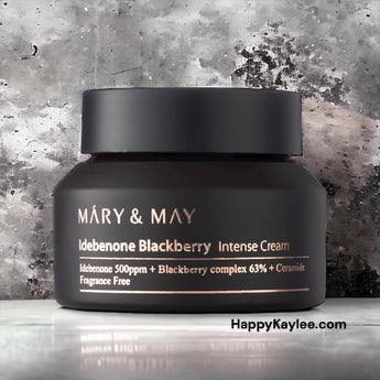[Mary&May] Idebenone + Blackberry complex intensive total care cream 70g - Mary & May