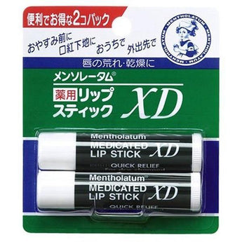 Rohto Mentholatum Medicated Lip Stick XD 2pcs