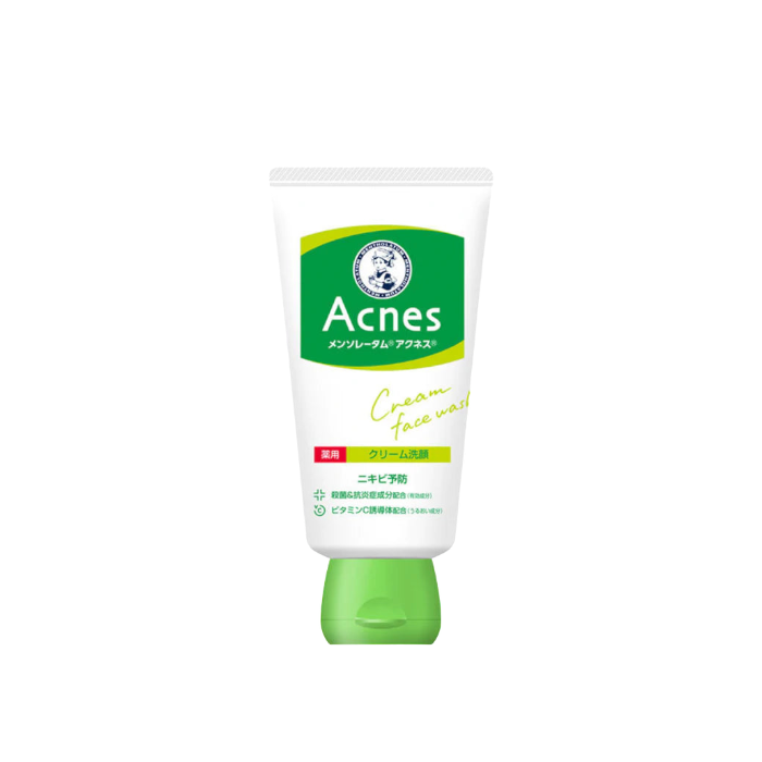 Rohto Mentholatum - Acnes Creamy Face Wash 130g