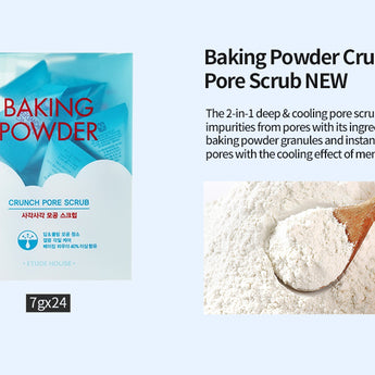 ETUDE Baking Powder Crunch Pore Scrub (7g x 24EA)