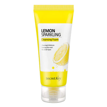 Secret Key Lemon Sparkling Cleansing Foam 200g