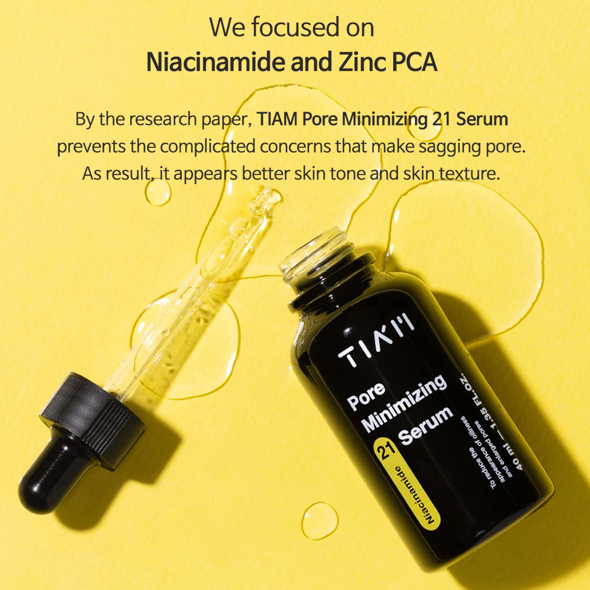 TIA'M Pore Minimizing 21 Serum 40ml