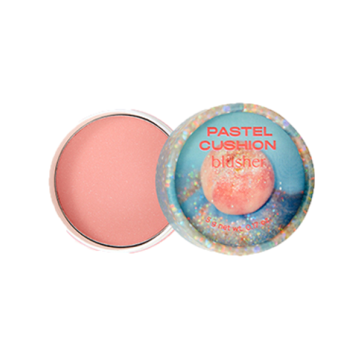 THE FACE SHOP Pastel Cushion Blusher - 01 Glittery Peach