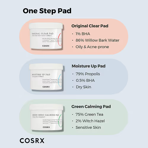 COSRX One Step Moisture Up Pad 135ml - 70 pads