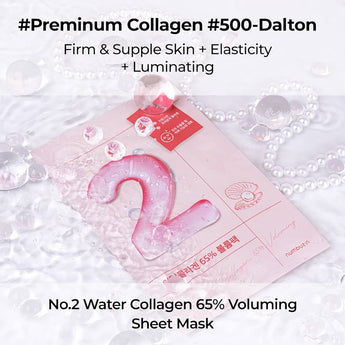 NUMBUZIN No.2 Water Collagen 65% Voluming Mask ( 1 sheet )