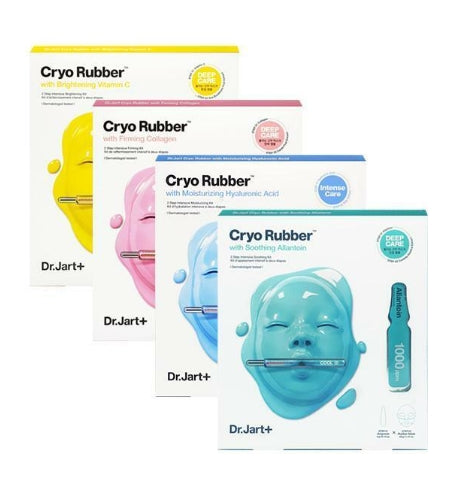 DR.JART+ Cryo Rubber™ Face Mask Firming Collagen, Brightening Vitamin C, Soothing Allantoin, Moisturizing Hyaluronic Acid