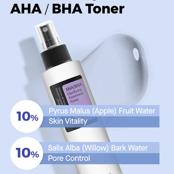COSRX AHA/BHA Clarifying Treatment Toner - 2 sizes