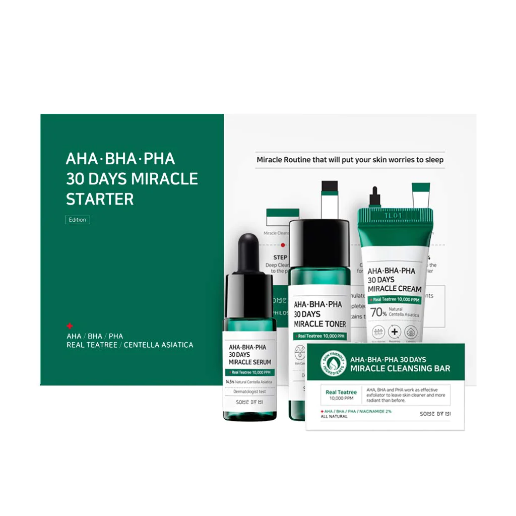 SOME BY MI AHA, BHA, PHA 30 Days Miracle Starter Limited Set
