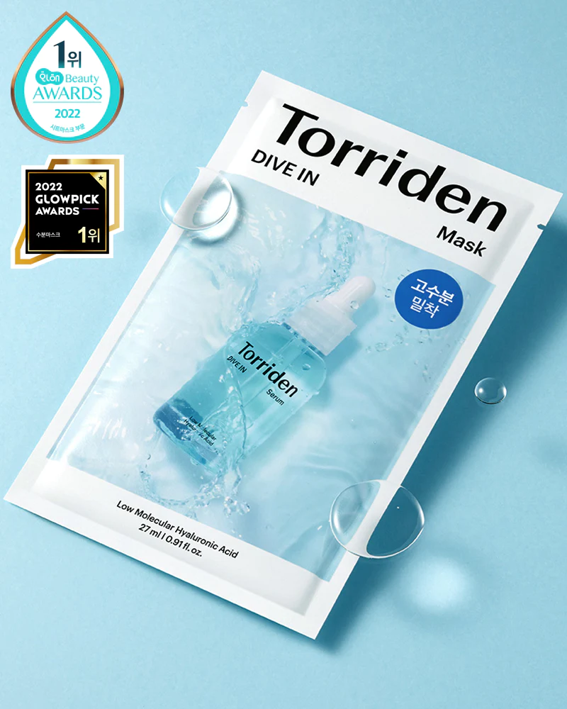  Torriden DIVE-IN Low Molecule Hyaluronic Acid Mask (1 sheet)