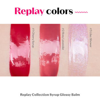 ETUDE Syrup Glossy Balm Replay Special Collection - 3 Colors