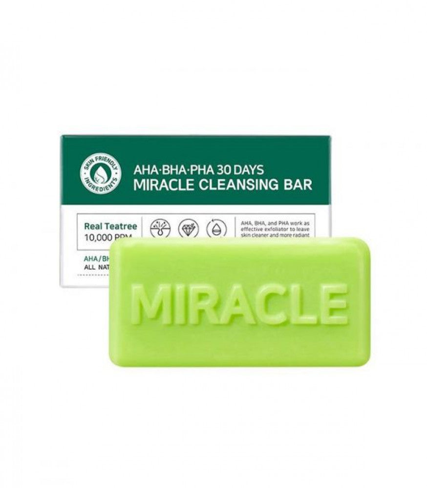 SOME BY MI - AHA, BHA, PHA 30 Days Miracle Cleansing Bar 106g - 1pc
