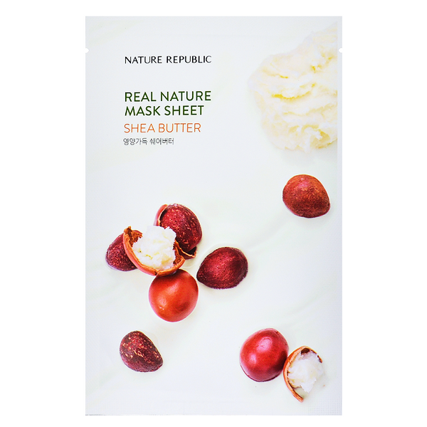 Nature Republic - Real Nature Mask Sheet - Shea butter