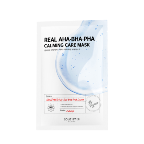 SOME BY MI Real AHA BHA PHA Calming Care Mask