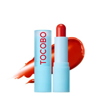 TOCOBO Glass Tinted Lip Balm - 013 Tangerine Red - Vegan