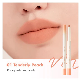 ROM&ND Lip Mate Pencil -6 Colours (Romand) 01 tenderly peach