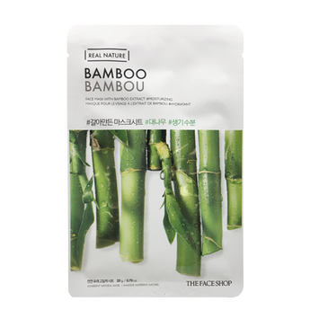 THE FACE SHOP Real Nature Face Mask Bamboo