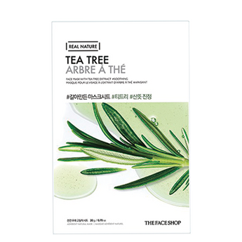 THE FACE SHOP Real Nature Face Mask Tea Tree