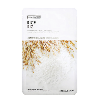 THE FACE SHOP Real Nature Face Mask Rice