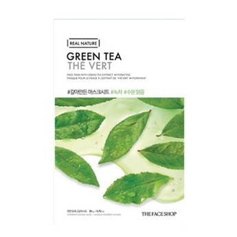 THE FACE SHOP Real Nature Face Mask  Green Tea
