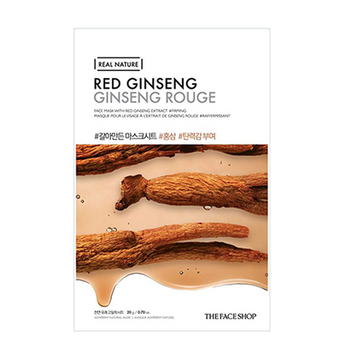 THE FACE SHOP Real Nature Face Mask Red Ginseng