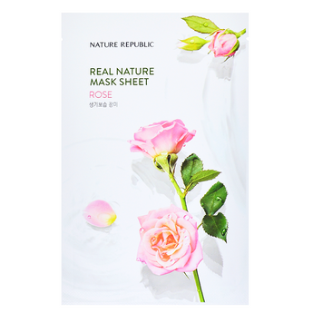 Nature Republic - Real Nature Mask Sheet - Rose